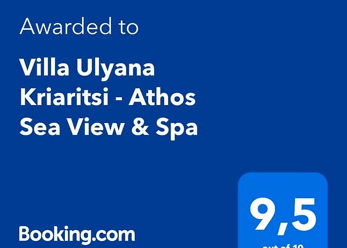 Ulyana - Athos Sea View&spa * Kriaritsi
